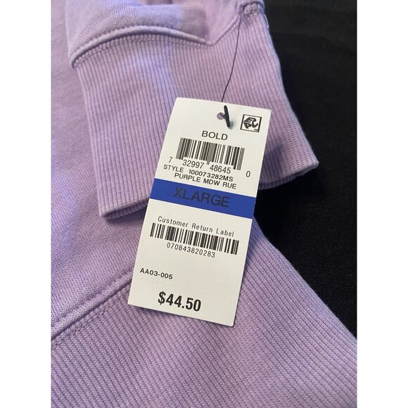 Ideology You Are Beautiful Graphic Sweatshirt ladderback Purple Size XL NWT - Picture 4 of 8